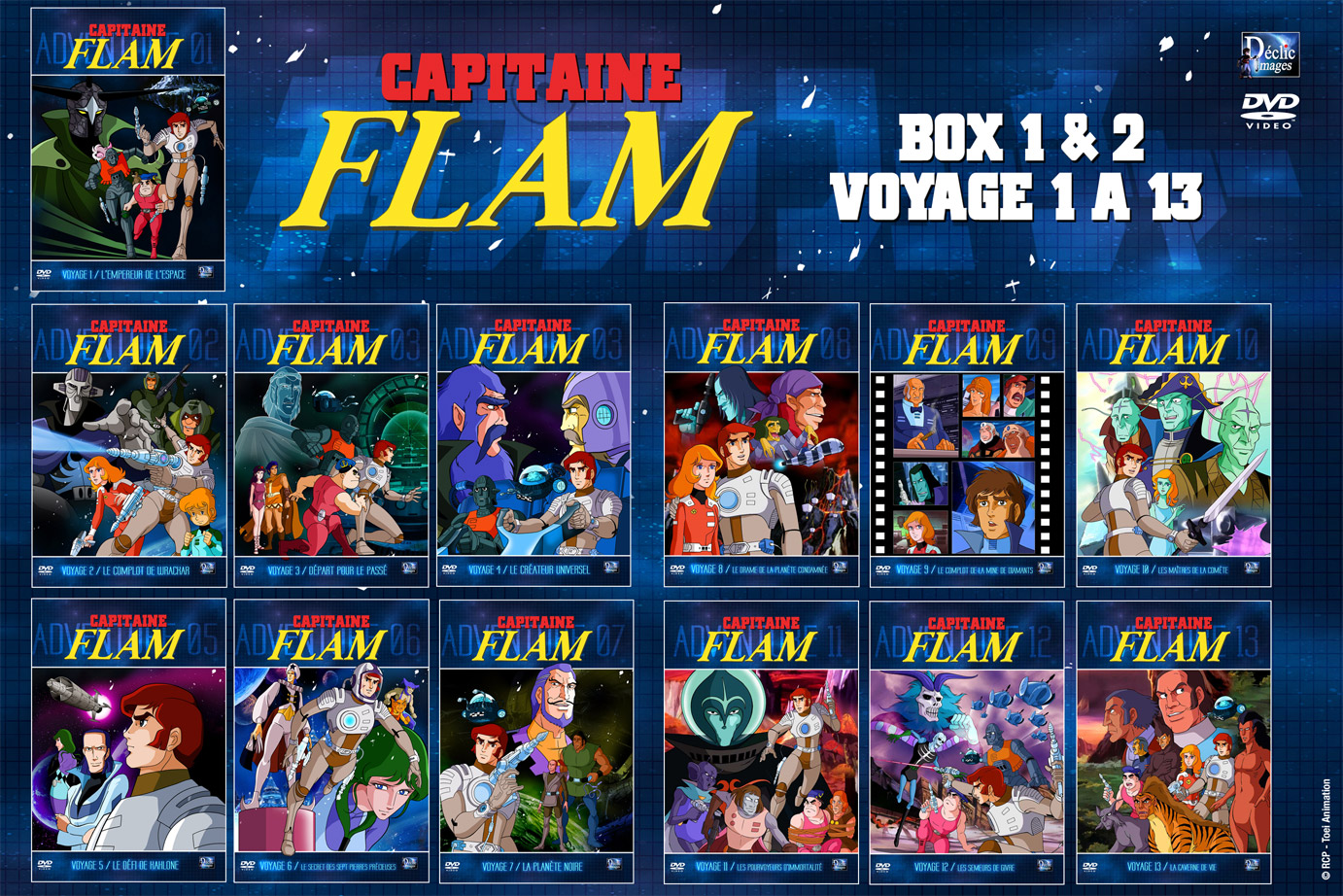 Capitaine Flam - Vol.5 (8 épisodes)