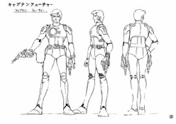 Model-Sheet Capitaine Flam