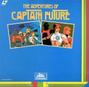 The Adventures of Captain Future Laser Disc Vol.1-2 Verso